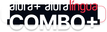 o combo+ é a junção do alura+ com o alura linguas 